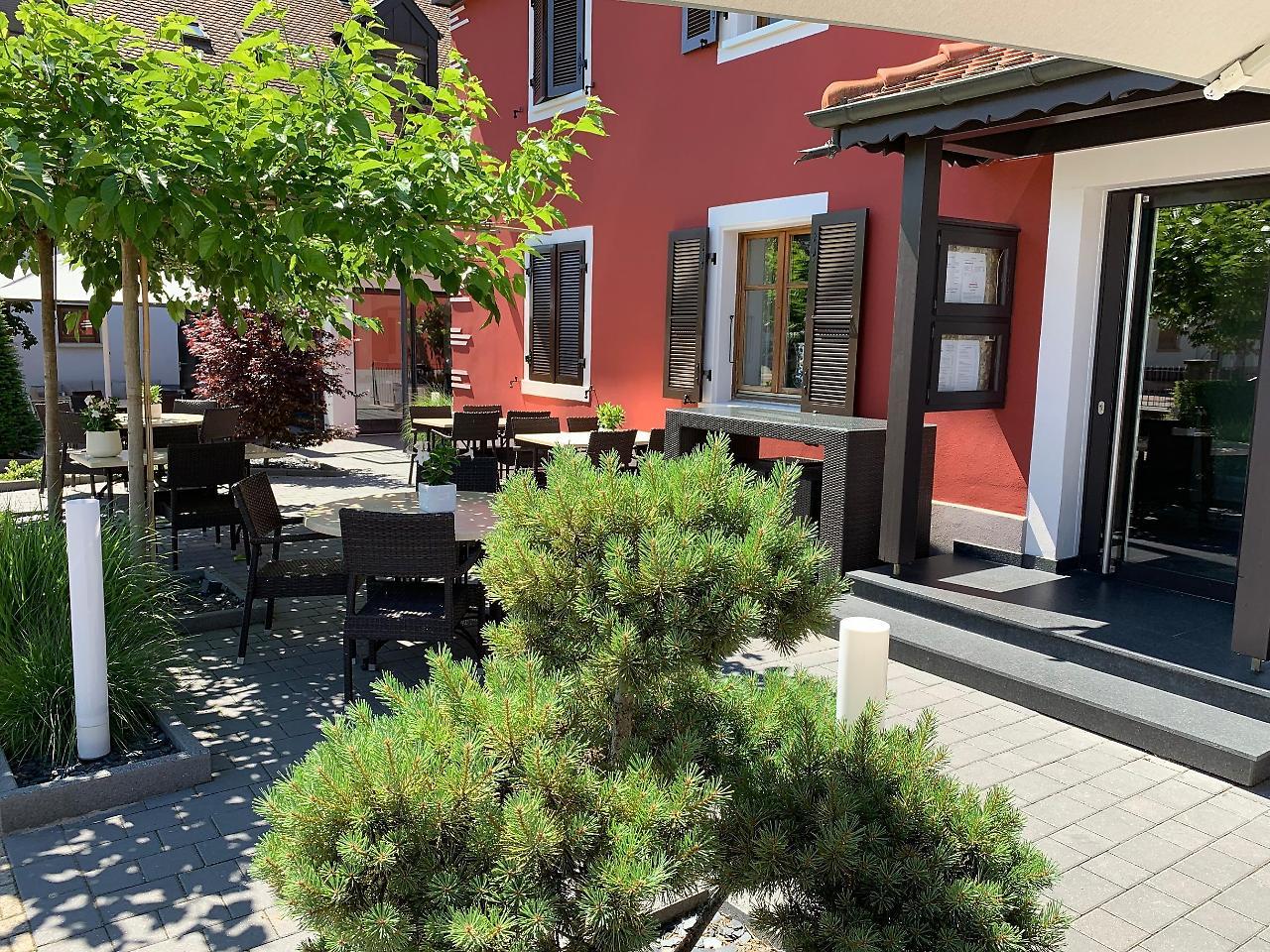 Logis Hotel Restaurant Au Lion Rouge 바르텐하임 외부 사진