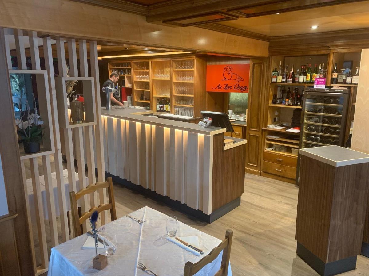 Logis Hotel Restaurant Au Lion Rouge 바르텐하임 외부 사진